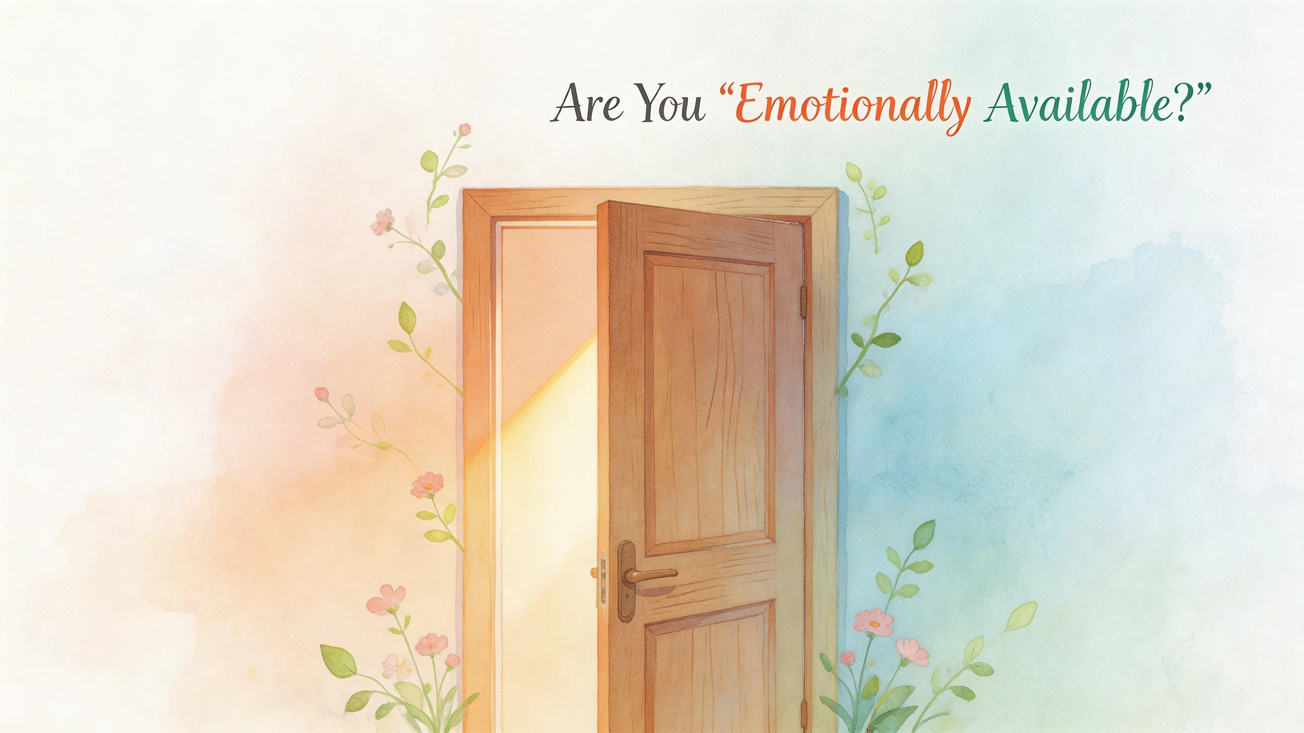 Are You Emotionally Available?