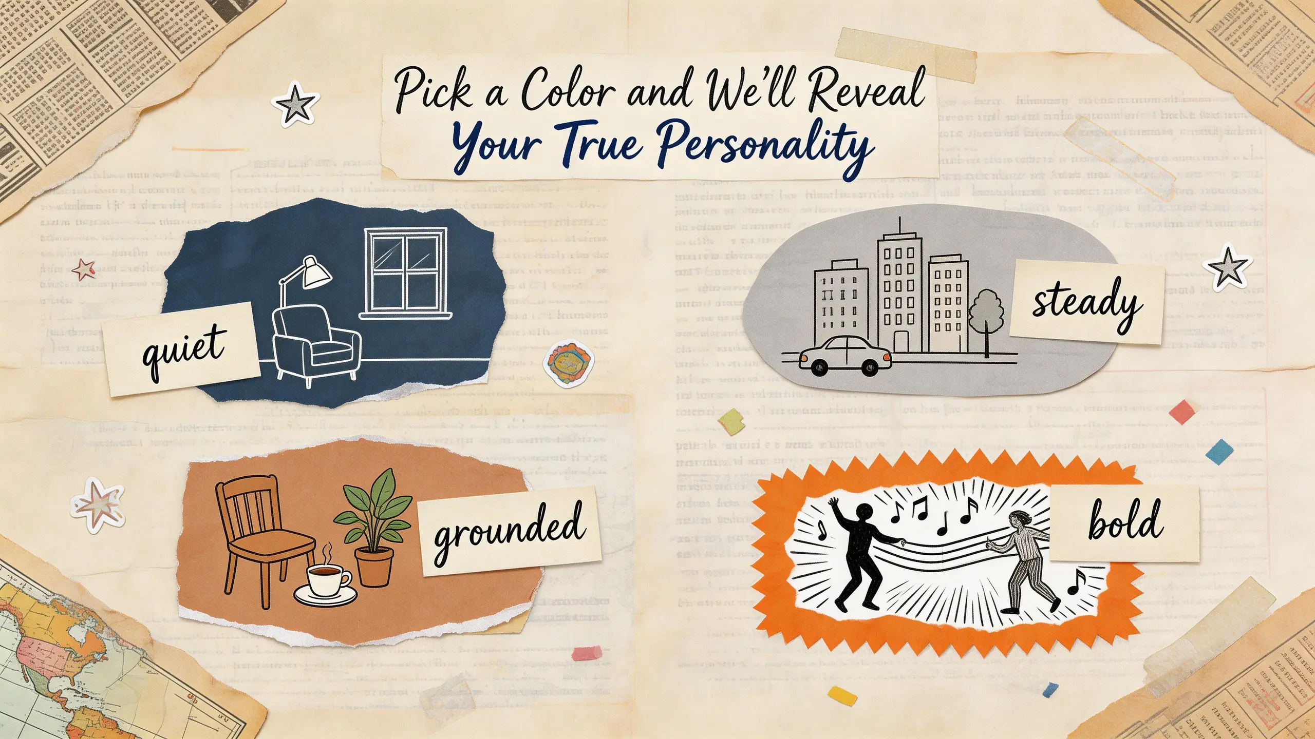 Pick a Color and We'll Reveal Your True Personality